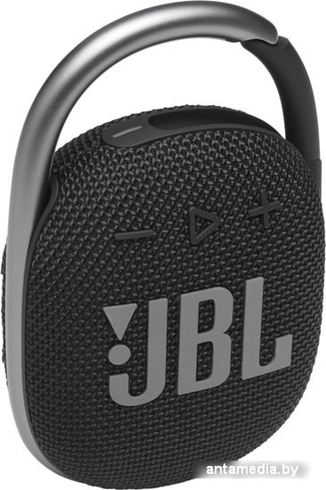 Беспроводная колонка JBL Clip 4 (черный) - фото 1 - id-p208320442