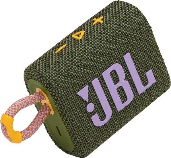 Беспроводная колонка JBL Go 3 (зеленый) - фото 5 - id-p208320444