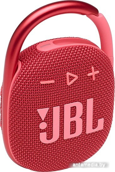 Беспроводная колонка JBL Clip 4 (красный) - фото 1 - id-p208320445