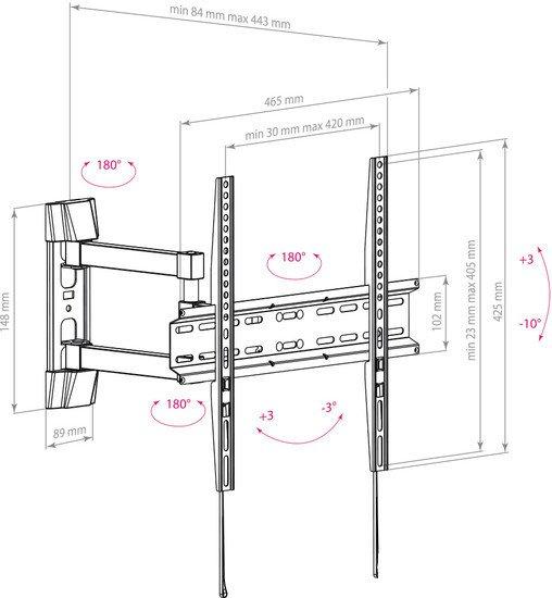 Кронштейн Arm Media LCD-414 - фото 3 - id-p208319604