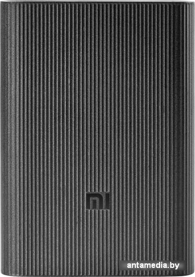 Портативное зарядное устройство Xiaomi Mi Power Bank 3 Ultra Compact PB1022Z 10000mAh (черный) - фото 1 - id-p208321825