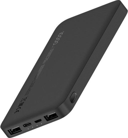 Портативное зарядное устройство Xiaomi Redmi Power Bank 10000mAh (черный) - фото 3 - id-p208321831