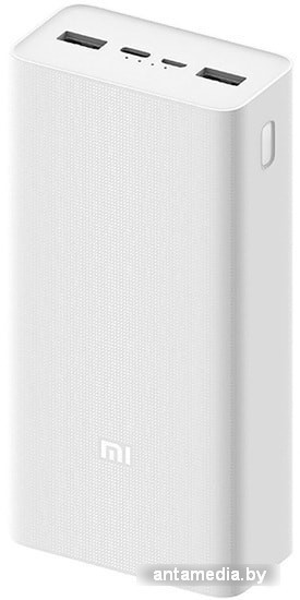 Портативное зарядное устройство Xiaomi Mi Power Bank 3 PB3018ZM 10000mAh (белый) - фото 2 - id-p208321832