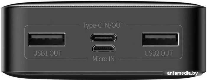 Портативное зарядное устройство Baseus Bipow Digital Display PPDML-J01 20000mAh (черный) - фото 4 - id-p208321840