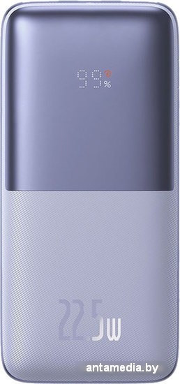 Внешний аккумулятор Baseus Bipow Pro Digital Display Fast Charge 10000mAh (фиолетовый) - фото 1 - id-p208321841