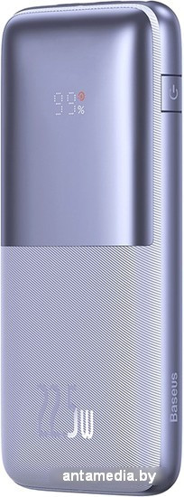 Внешний аккумулятор Baseus Bipow Pro Digital Display Fast Charge 10000mAh (фиолетовый) - фото 3 - id-p208321841