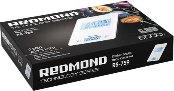 Кухонные весы Redmond RS-759 - фото 2 - id-p208326141