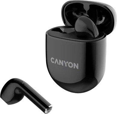 Наушники Canyon TWS-6 (черный) - фото 1 - id-p208320814