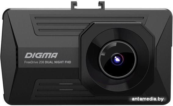 Автомобильный видеорегистратор Digma FreeDrive 208 Dual Night FHD - фото 1 - id-p208322010