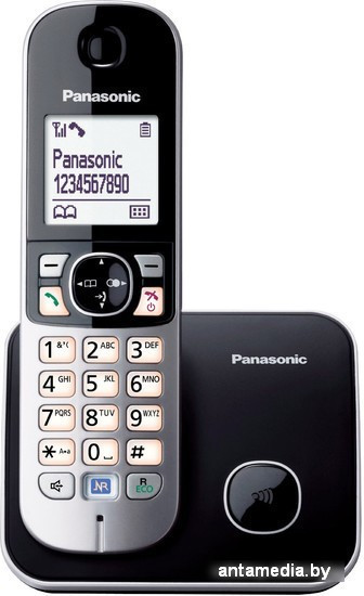 Радиотелефон Panasonic KX-TG6811RUB - фото 1 - id-p208319964