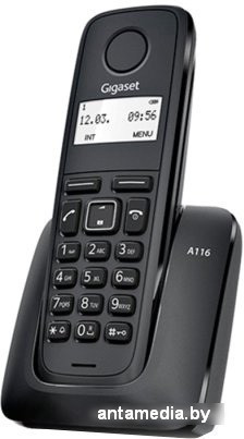 Радиотелефон Gigaset A116 (черный) - фото 1 - id-p208319971