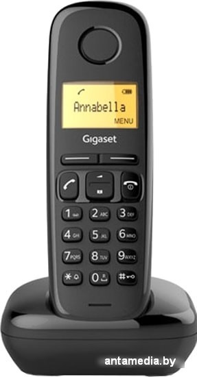 Радиотелефон Gigaset A170 (черный) - фото 1 - id-p208319974