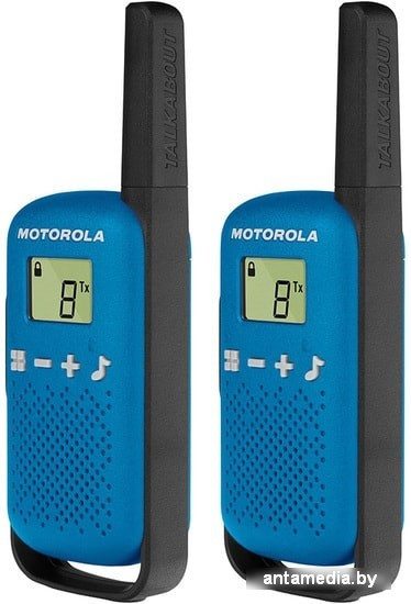 Портативная радиостанция Motorola Talkabout T42 (синий) - фото 3 - id-p208320048