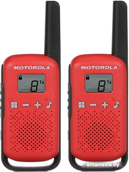 Портативная радиостанция Motorola Talkabout T42 (красный) - фото 1 - id-p208320049