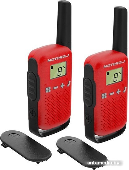 Портативная радиостанция Motorola Talkabout T42 (красный) - фото 3 - id-p208320049