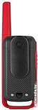 Портативная радиостанция Motorola T62 Walkie-talkie (черный/красный), фото 3