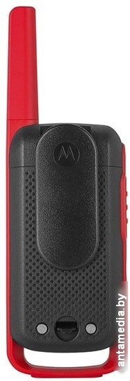 Портативная радиостанция Motorola T62 Walkie-talkie (черный/красный) - фото 3 - id-p208320050