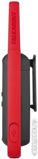 Портативная радиостанция Motorola T62 Walkie-talkie (черный/красный) - фото 5 - id-p208320050