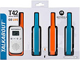 Портативная радиостанция Motorola Talkabout T42 Quad Pack, фото 3