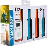 Портативная радиостанция Motorola Talkabout T42 Quad Pack, фото 4