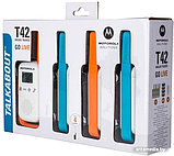 Портативная радиостанция Motorola Talkabout T42 Quad Pack, фото 5