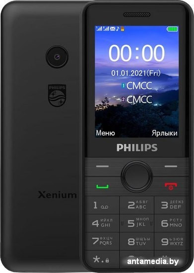 Смартфон Philips Xenium E172 (черный) - фото 1 - id-p208320073