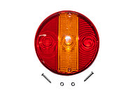 Рассеиватель 88-90076-SX STELLOX стекло фонаря! задн. кругл. \ MAN, MB, Scania, DAF, Volvo, Iveco, BPW, Frueha