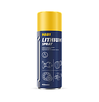 Литиевый спрей MANNOL Lithium Spray 400ml 9881