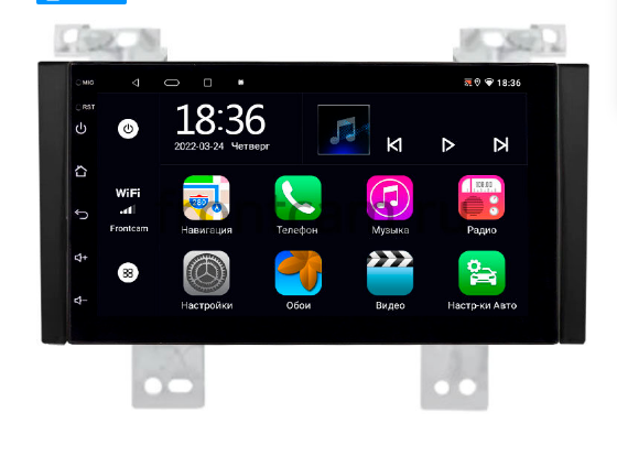 Магнитола в штатное место 2 din Kia Ceed (2006-2010) OEM 2/32 на Android 10 CarPlay