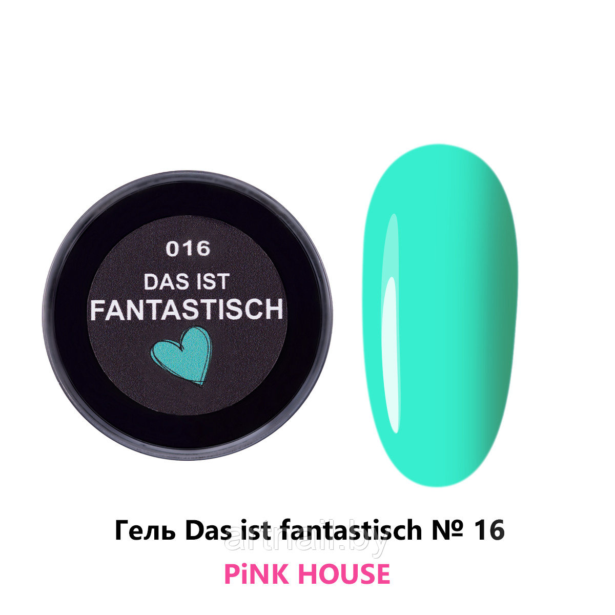 Гель Das Ist Fantastish №16, 15мл PINK HOUSE