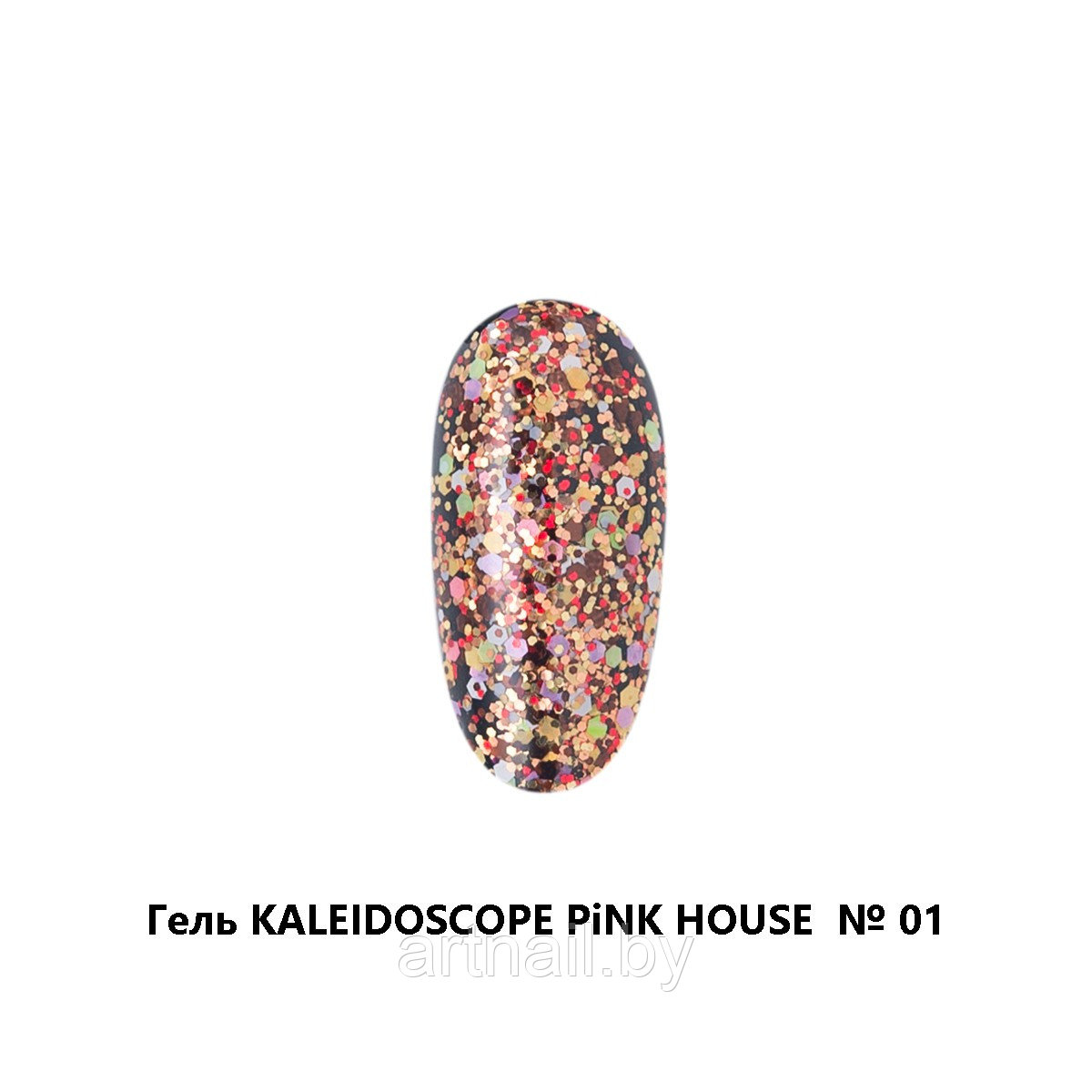 Гель Kaleidoscope №01, 7гр PINK HOUSE