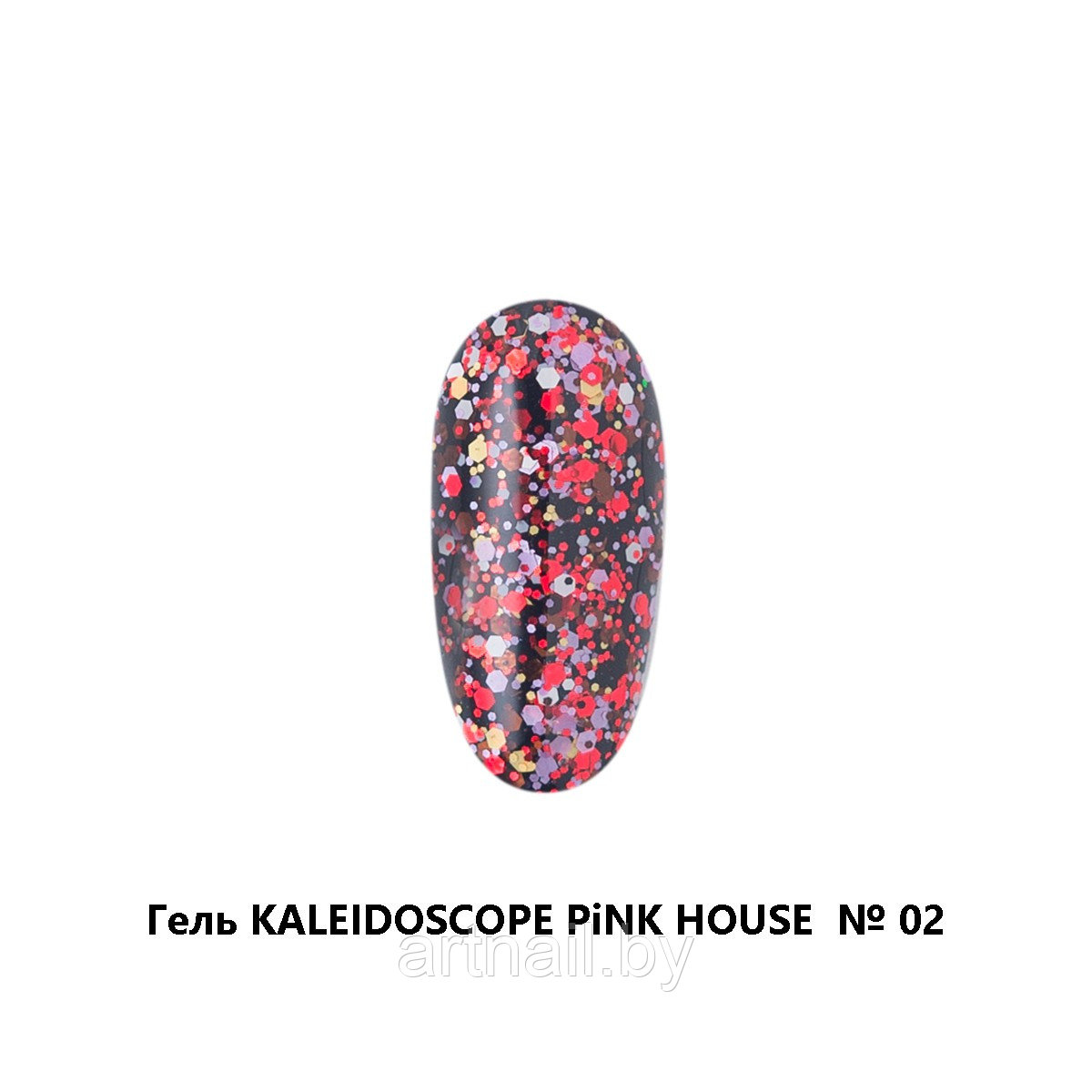 Гель Kaleidoscope №02, 7гр PINK HOUSE