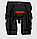 Велосумка на багажник Турлан Мустанг-50 л черный/красный, фото 2