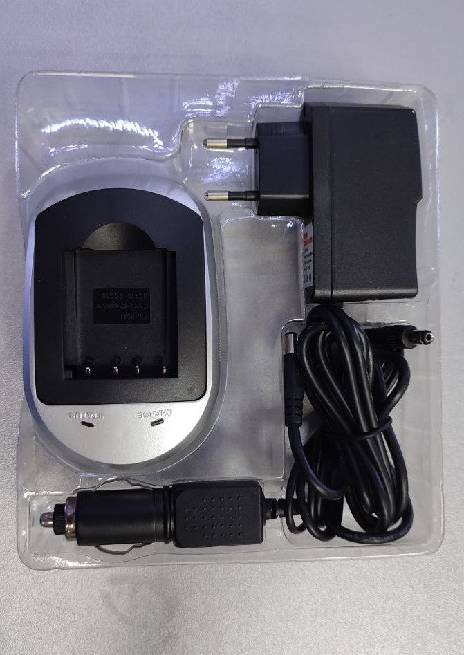 Зарядное устройство для аккумуляторов Panasonic Flama FLC-DE-A65BA+авто адаптер - фото 1 - id-p208339186