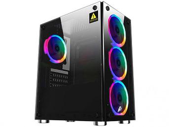 Красивый корпус для игрового ПК компьютера 1stPlayer FireBase X2 X2-4R1 182003