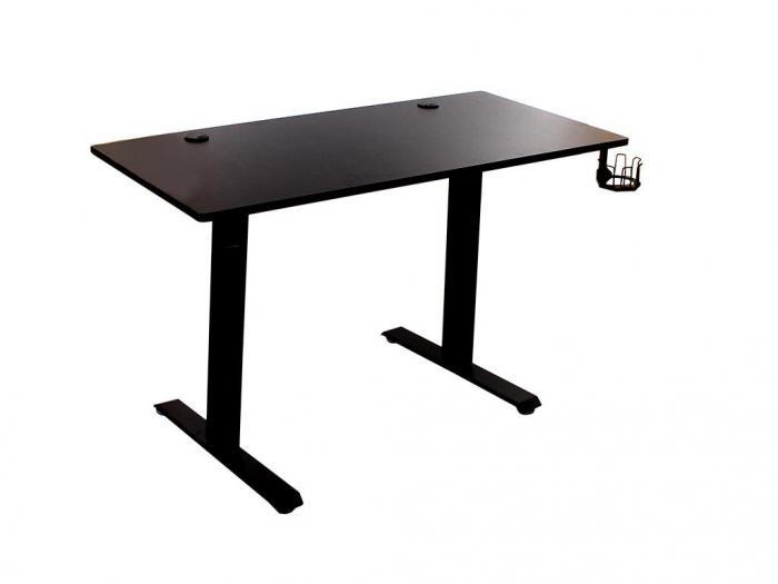 Компьютерный игровой геймерский письменный стол Cactus черный с регулировкой высоты электриводом - фото 1 - id-p208308507