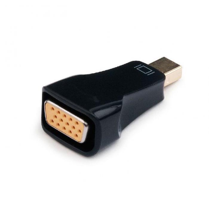 Аксессуар Gembird Cablexpert miniDisplayPort - VGA 20M/15F A-mDPM-VGAF-01 Black - фото 1 - id-p208165952