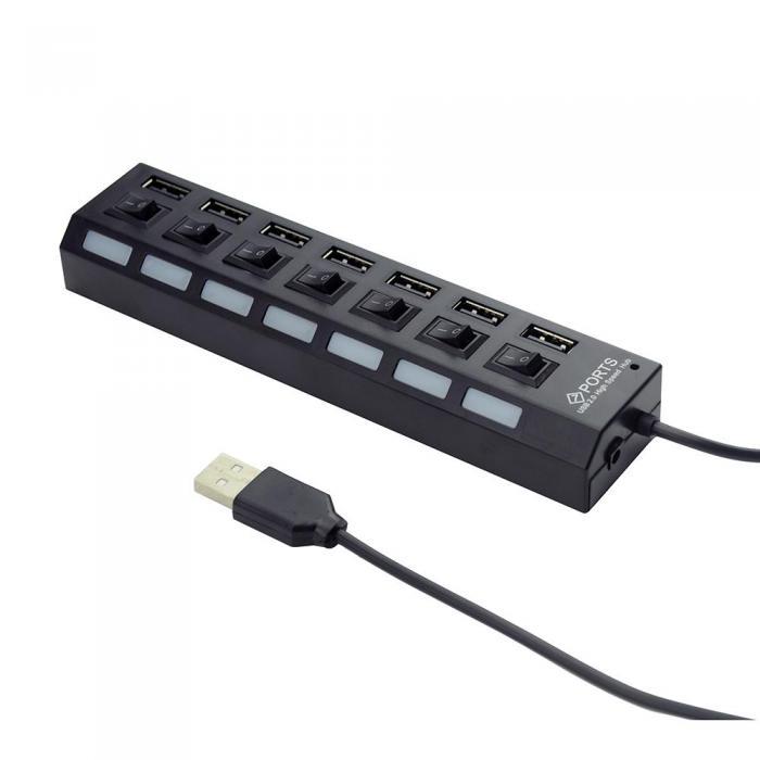 Хаб USB Gembird 7 Ports UHB-U2P7-02 - фото 1 - id-p208166104