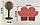 Набор для бокса, боксерская груша с перчатками и насосом Настольный бокс с подставкой на присоске, арт. 518-1A, фото 2