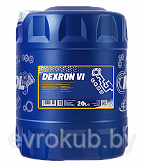 Масло трансмиссионное Mannol Dexron ATF VI (20 литров бочка)