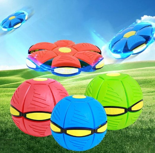 Светодиодный Мяч трансформер Cool Ball UFO для игр на открытом воздухе - фото 2 - id-p208355280