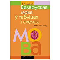 Беларуская мова ў таблiцах i схемах для школьнiкаў, Красней В.П., Аверсэв