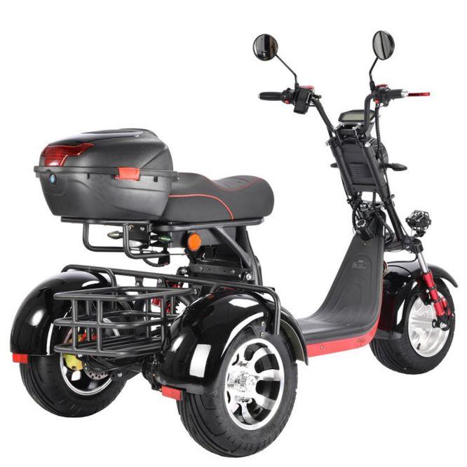 Электроскутер White Siberia CityCoco WS-Pro Trike 3000W (2023) - фото 4 - id-p173389358