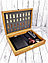 Подарочный набор с флягой, шахматами, трубкой и рюмками, фото 10