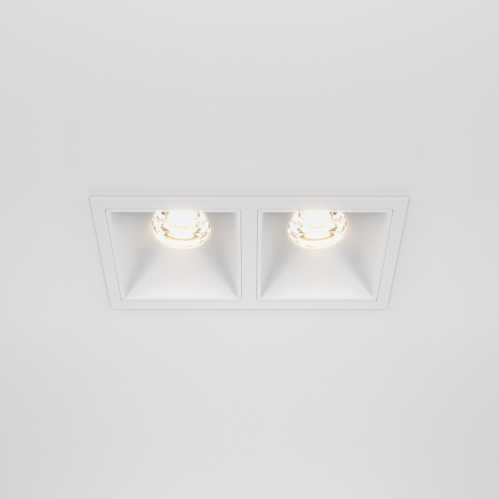 Встраиваемый светильник Alfa LED 3000K 2x10Вт 36° Dim Triac, фото 1