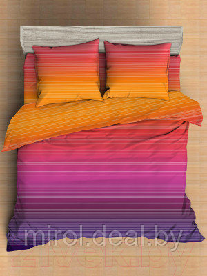 Комплект постельного белья Amore Mio Мако-сатин Spectrum Микрофибра 1.5сп / 21490 - фото 1 - id-p208358706