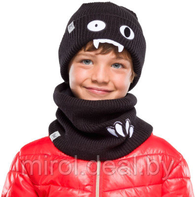 Шарф-снуд детский Buff Child Knitted & Fleece Neckwarmer Funn Bat - фото 3 - id-p208360767