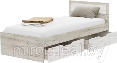Односпальная кровать Стендмебель Гармония КР-608 90x200 - фото 1 - id-p208360782
