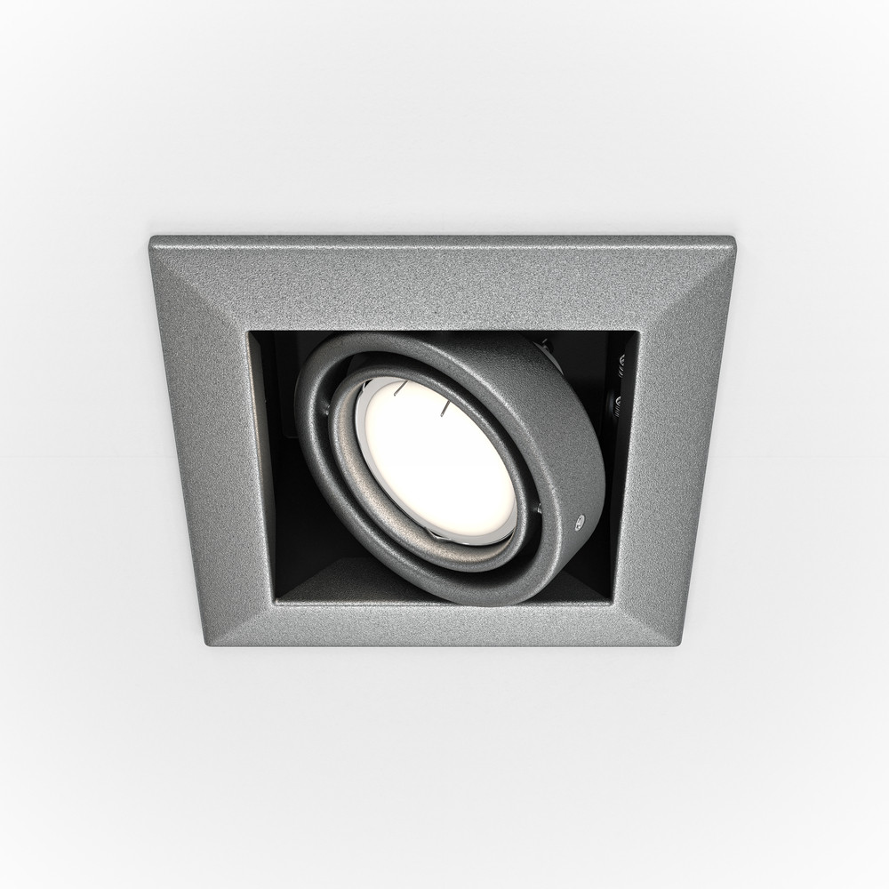 Встраиваемый светильник Metal Modern GU10 1x50Вт, фото 1