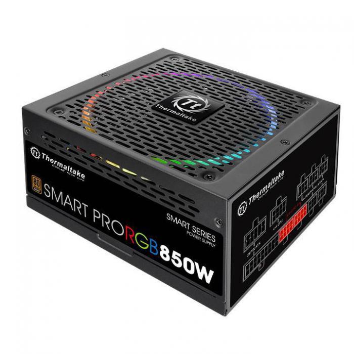 Thermaltake Smart Pro RGB 850W PS-SPR-0850FPCBEU-R - фото 1 - id-p208264139